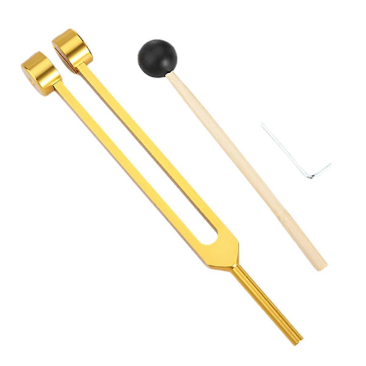 Healing Chakra 128 Hz Tuning Fork Set Aluminium Alloy Sound Therapy Bio-Acoustic Tuning Fork Colorf