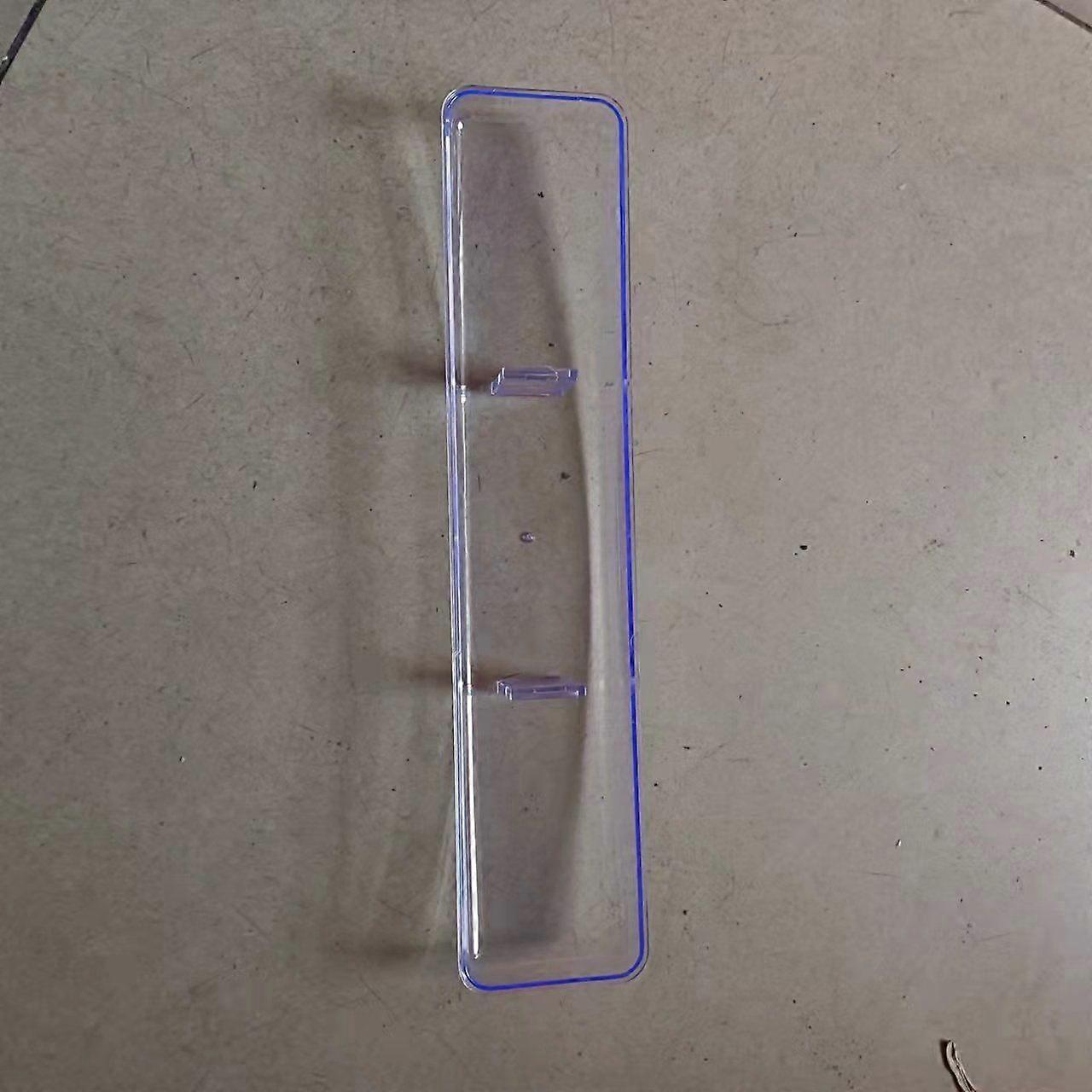 2pcs Oil Collecting Cup For Range Hood: Grease Catcher Bowl - Plastic Rectangular Transparent Collecting Tray Furniture Replacement Parts For Kitchen