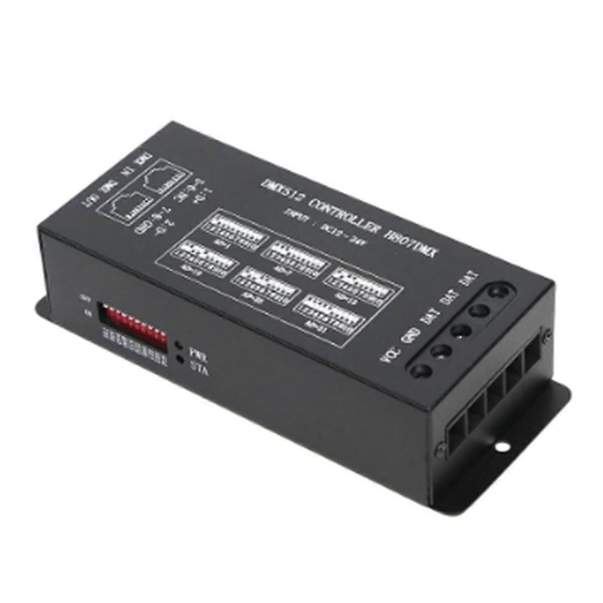 DMX512 Controller, Connect to DMX512 Console, Supports WS2812, WS2813, UCS1903, and More - 13 DMX Channels per Device