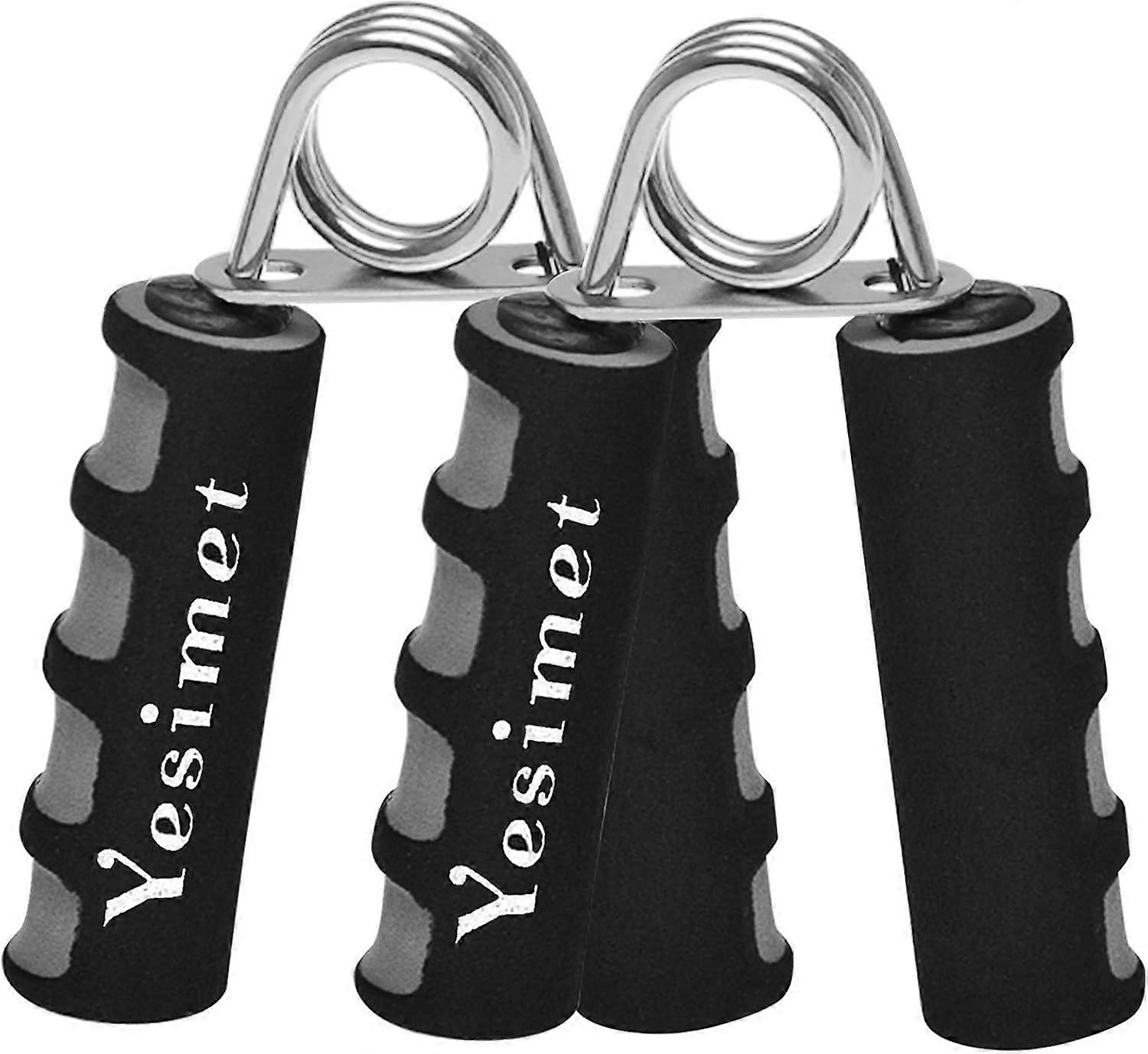 2-Pack Hand Grip Strengthener Set, Finger Grip - Soft Foam Hand Exerciser to Quickly Build Wrist, Forearm and Finger Strength