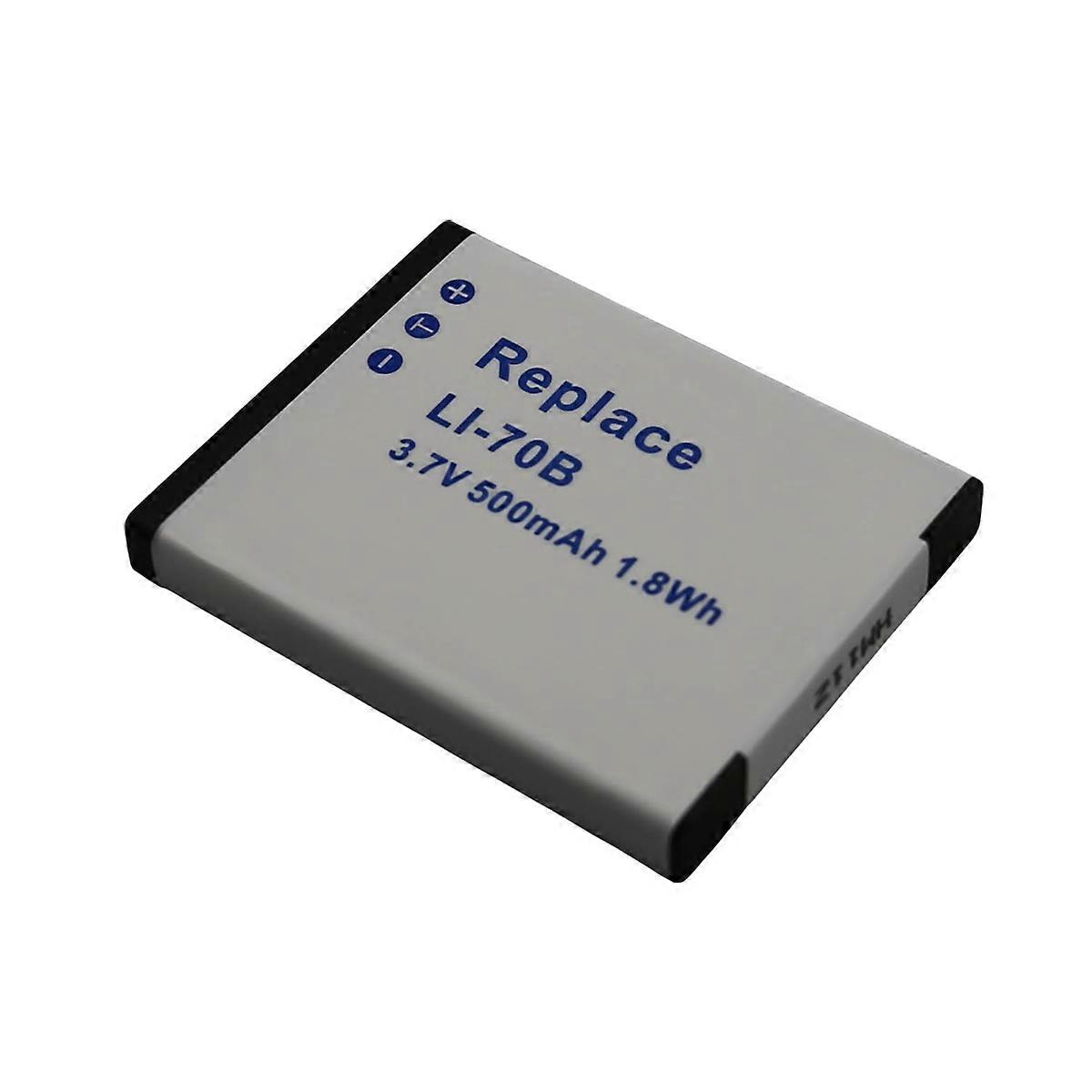 奥林巴斯 LI-70B 相机电池 锂离子电池 3.7V 500mAh 1.8Wh， 白色