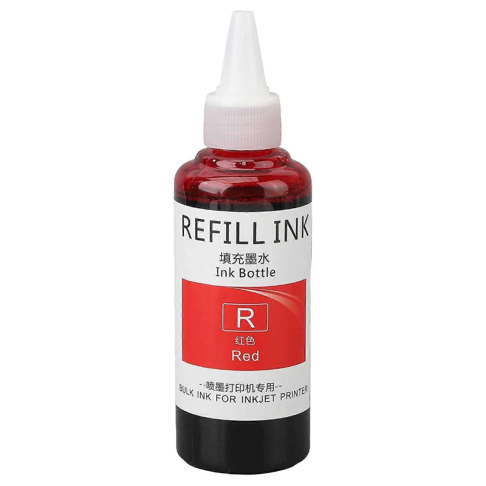 2025 Latest Model Stamp Refill Ink 100ml High Adhesion Quick Drying Colorfast