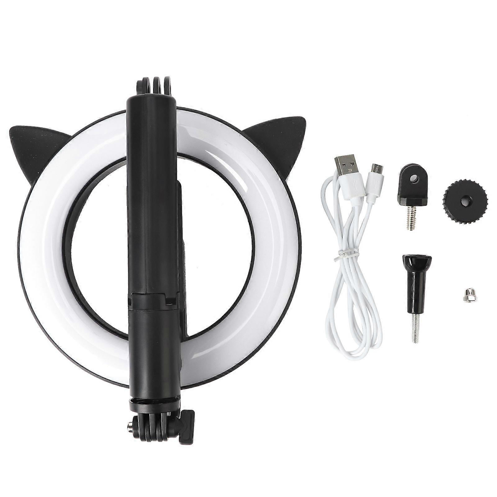 2025 Neuestes Modell Selfie-Stick mit Katzenohrförmigem Fülllicht Wireless