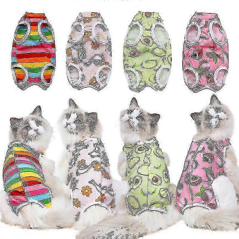 Cat Surgery Suit, Cat Recovery Suits, Cat Sterilization Suit, Small Dog and Cat Anti-Lick Recovery Jumpsuit After Surgery