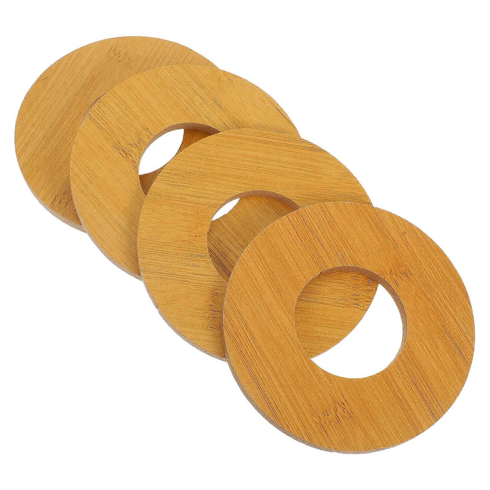 Replaceable Garlic Bowl Lid Compact Design For Kitchen Accessories 4.95X4.95X0.31in 4Pcs