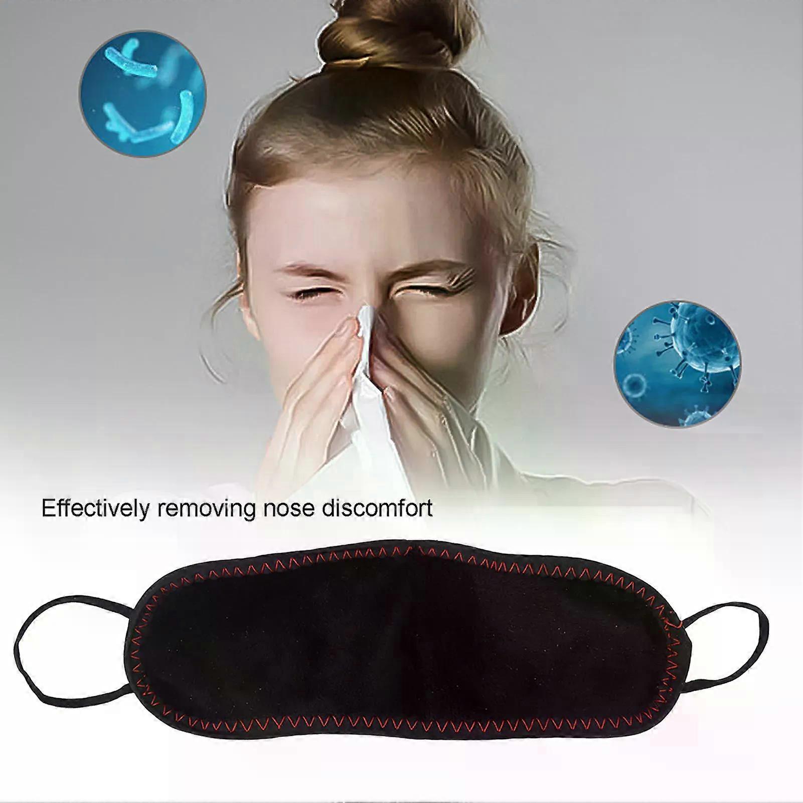 Electric Heated Nose Cover 3 Gears Adjustable Fast Heating Nose Pad Cushion Nose Mask Better Sleep Breathing Reduce Snoring