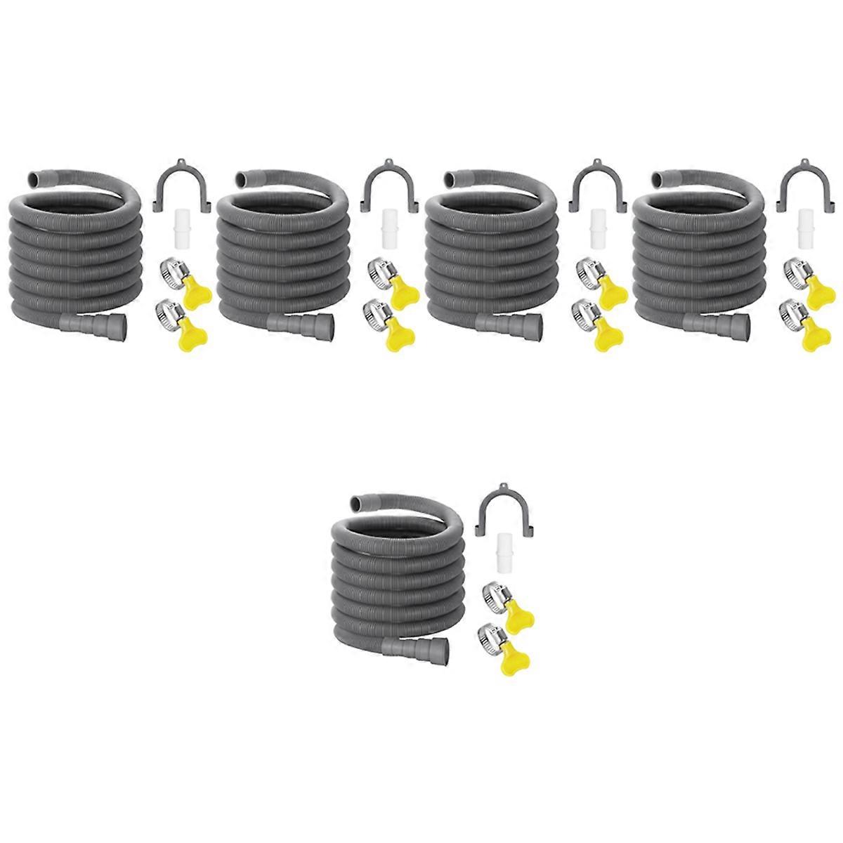 Drain Hose Extension Set Universal Washing Machine Hose 10Ft