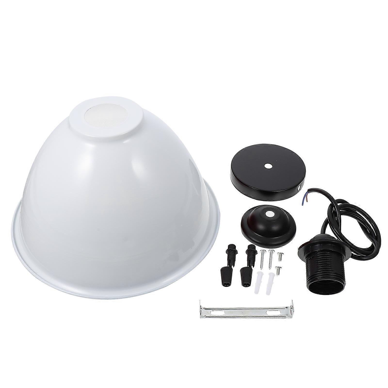 Hanging Lamp Shades Ceiling Lampshades For Restaurant White 27X27X16CM Illumination 1Pc
