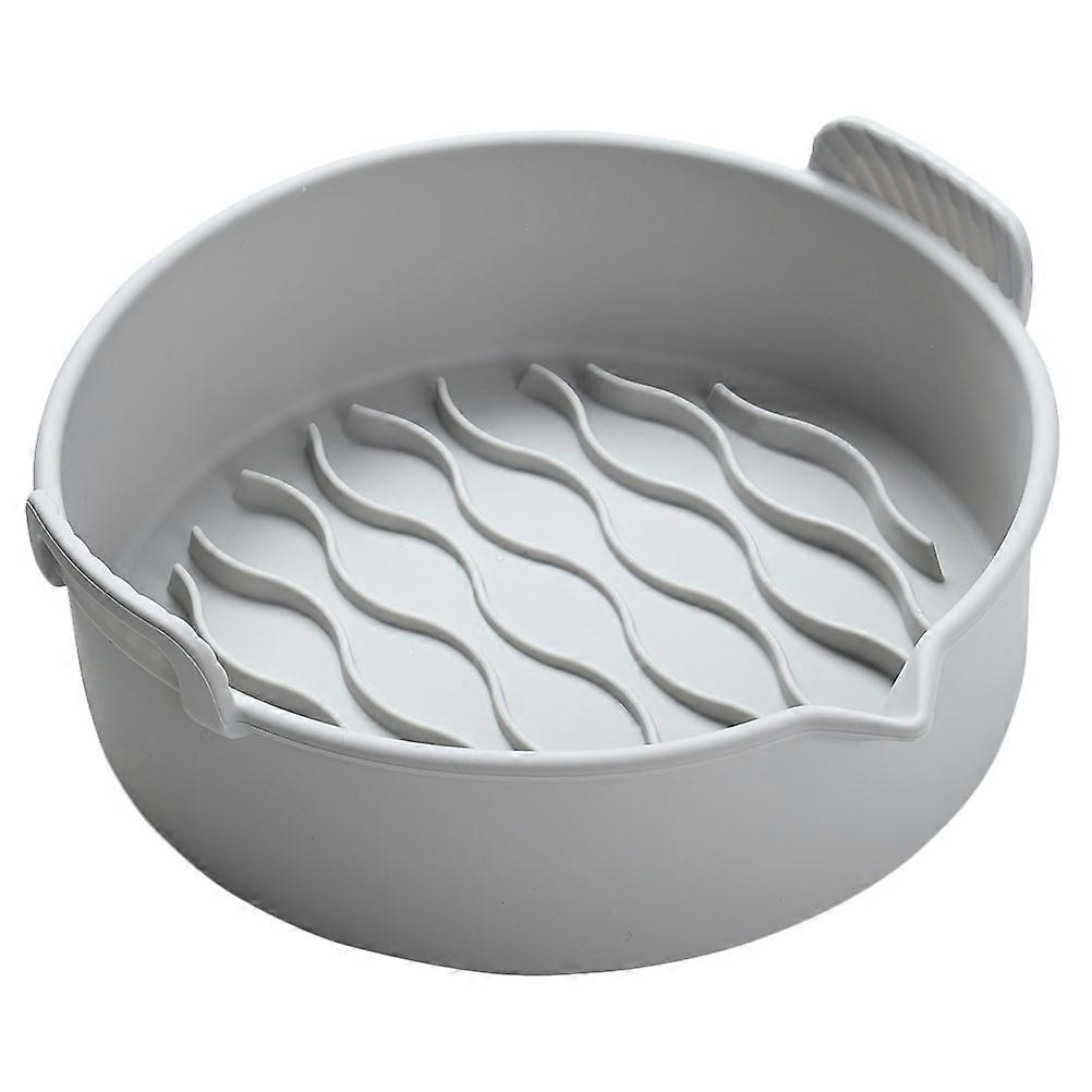Silicone Tray For Restaurant Air Fryer Accessories 19.5X18.7X7CM Baking 1 Piece