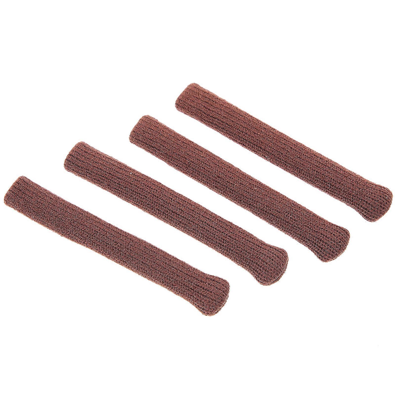 Eyeglass Temple Tip Sleeves Knit Glasses Temples Tips Sleeve Easy to Install/Remove 4Pcs