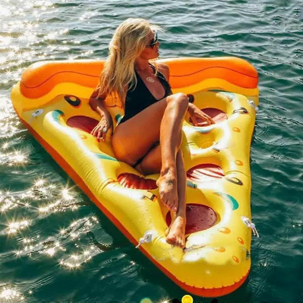 Schwimmringluftbetts Inflatable Pool Float, Large Size, Durable PVC Material, Bright Color Design