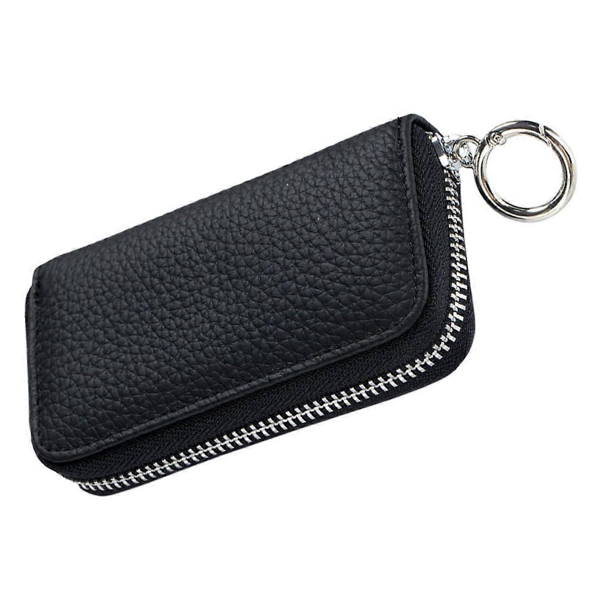 Key case made of leather, car key pouch, key holder for keys