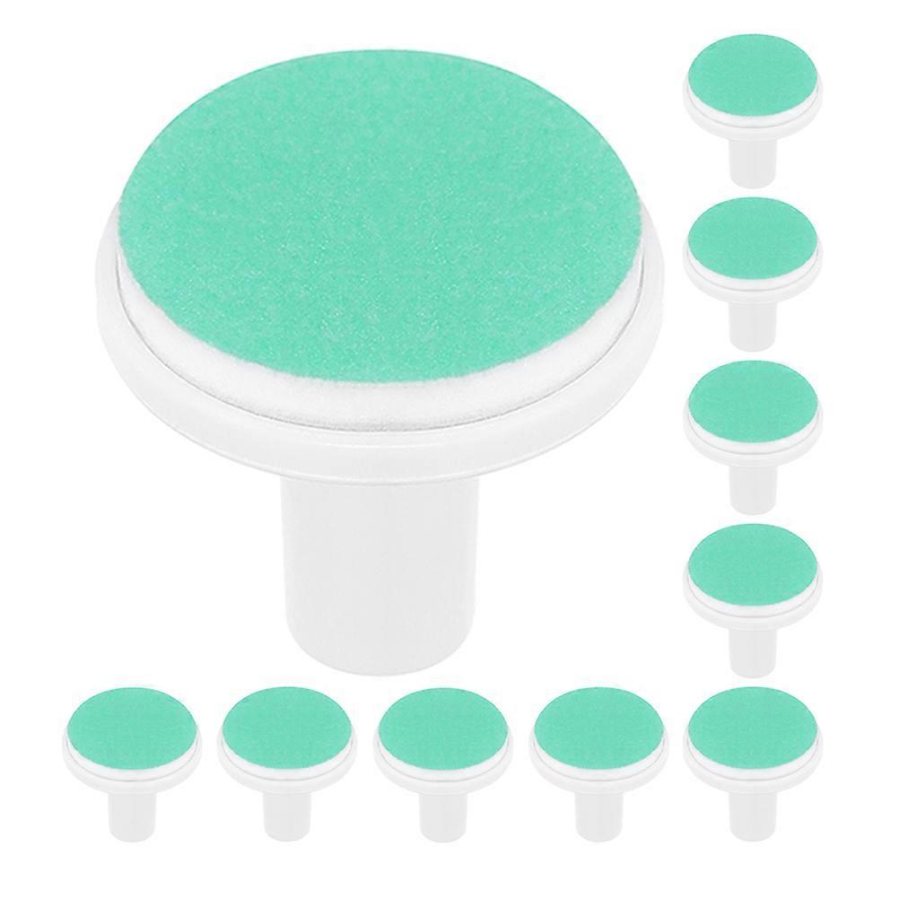 10pcs Replacement Grinding Heads for Electric Nail Trimmer – Safe, Durable, and Portable Nail Care Accessories for Long Term Use
