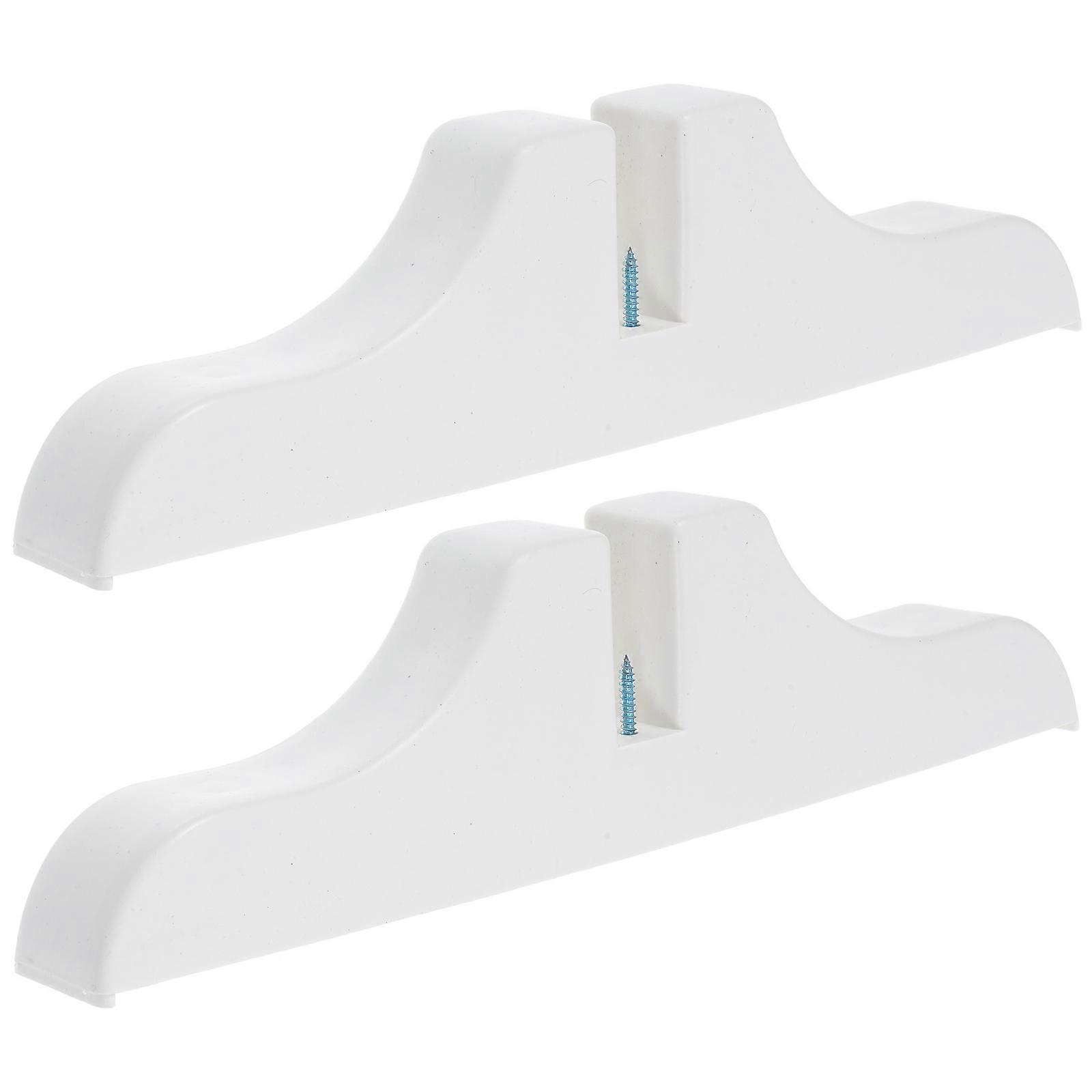 Plastic Divider Base Brackets for Room Partitions – 2 Pack Screen Panel Support Feet for Home Decor & Privacy