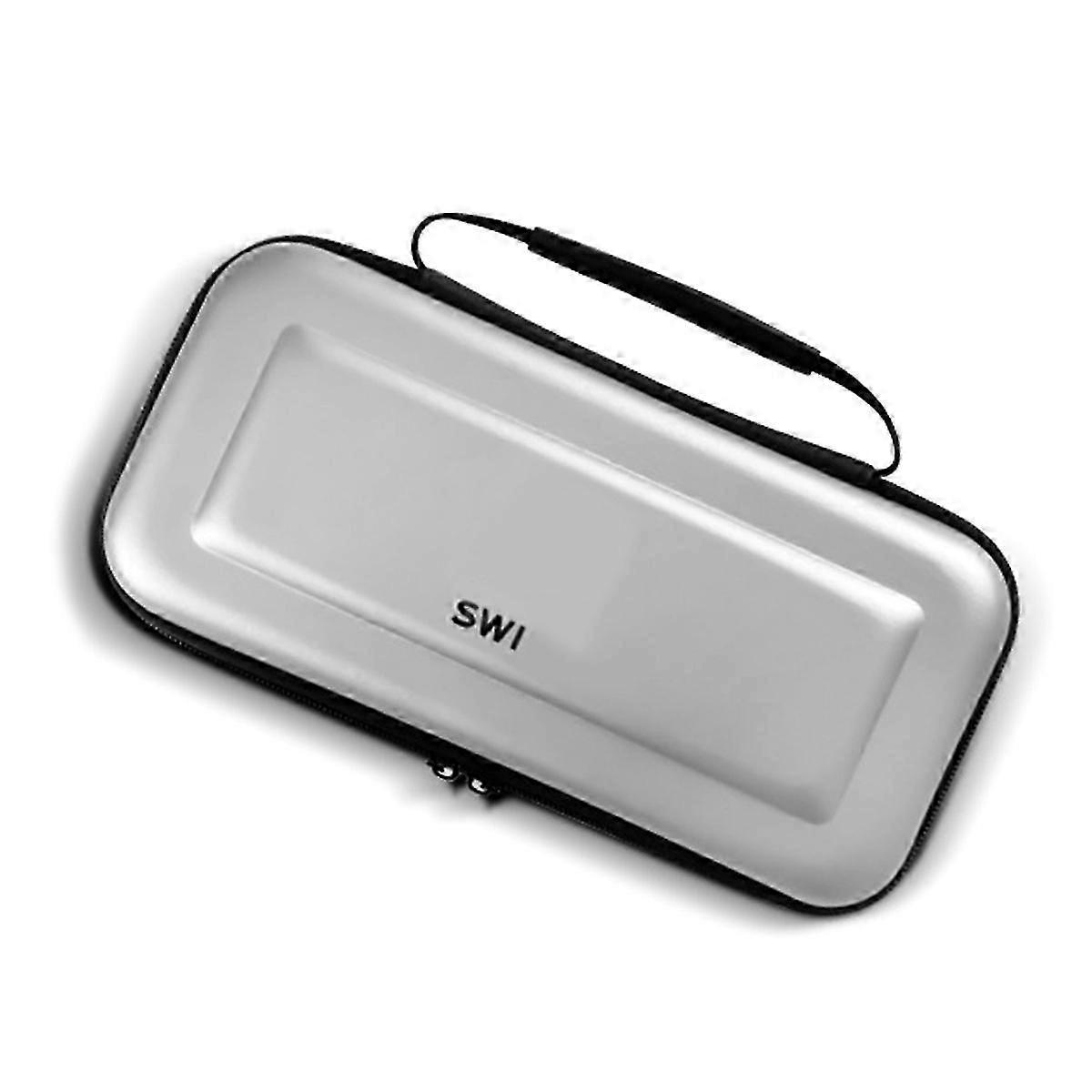 Crystal Clear Storage Bag Case for Nintendo Switch - Protective Carrying Case with Extra Space for Accessories