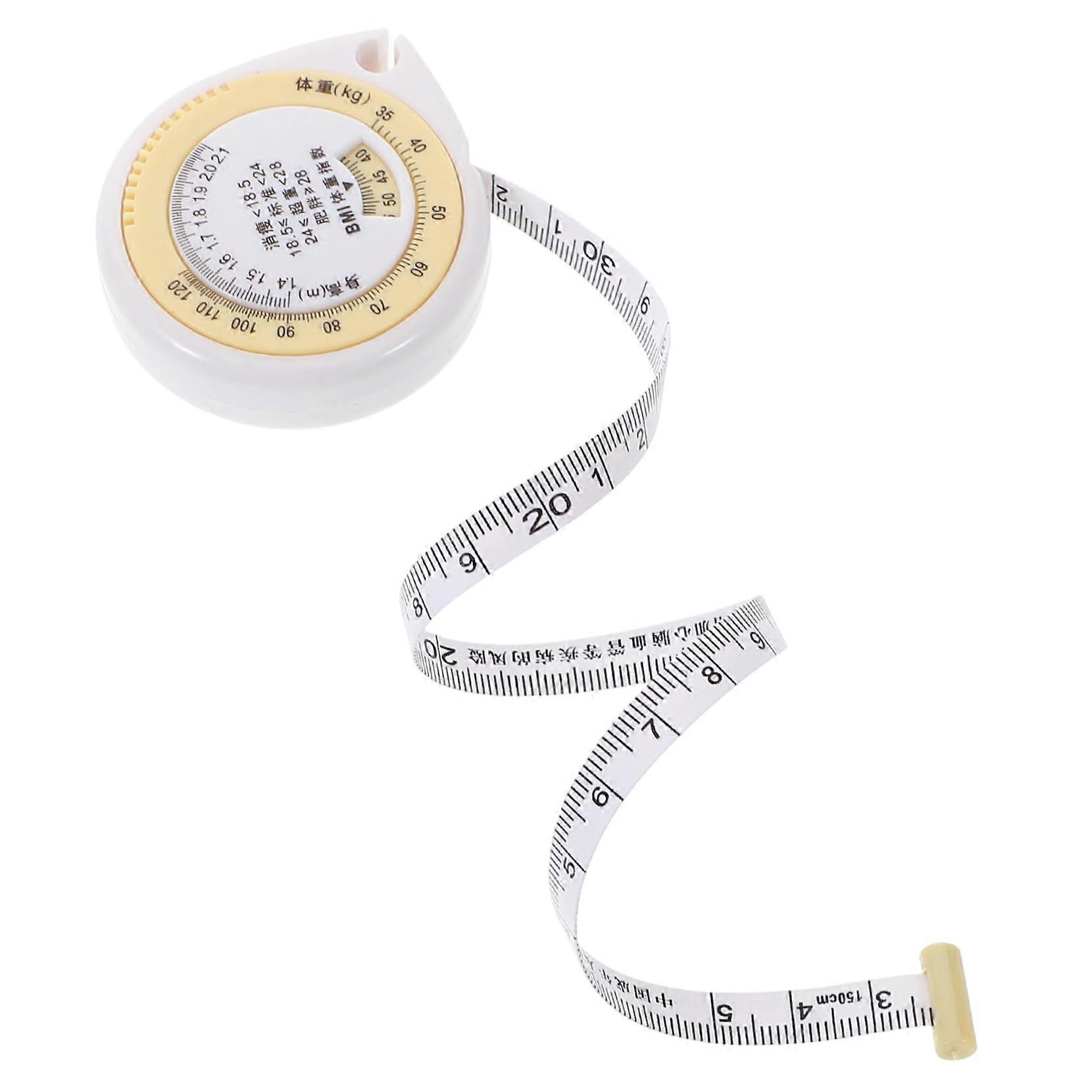 Retractable Body Measuring Tape Soft Flexible Tape for Precise Body Measurements for Fitness Goals and Versatile Use Handheld