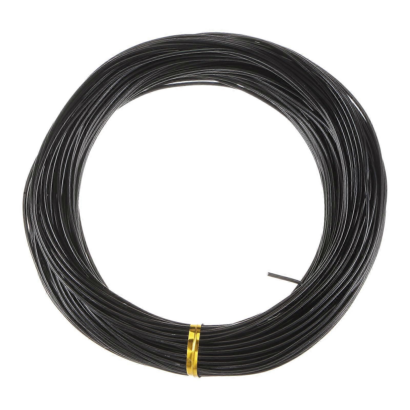 Bonsai Training Wire 1.5mm 30m Anodised Aluminium Rust Resistance Black