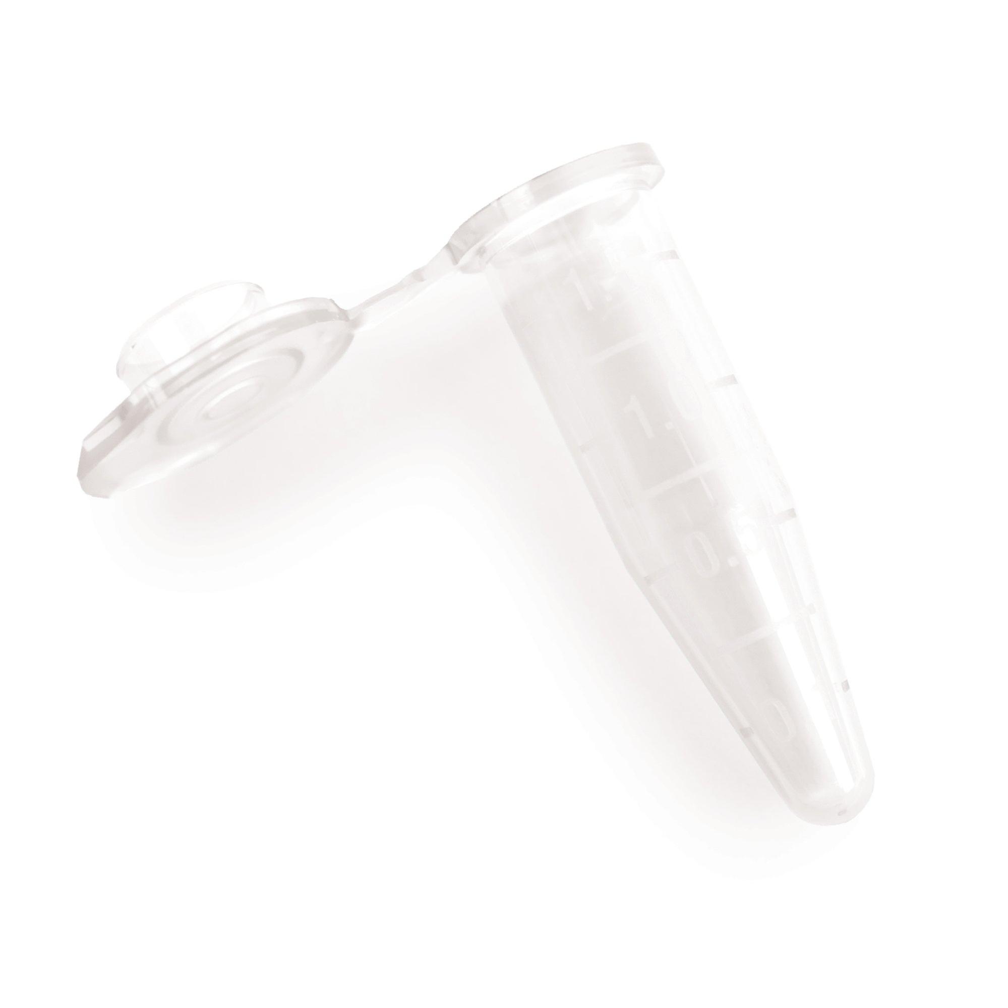 1.5 ml Microcentrifuge Tube, Polypropylene, Graduated, Rnase/Dnase , 500/Bag
