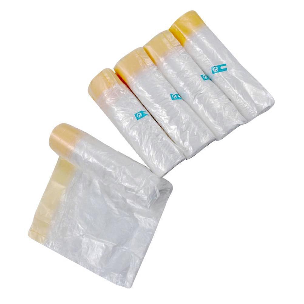 100pcs Toilet Cleaning Bag Drawstring Potty Liner Portable Potty Chair Liner for Adult