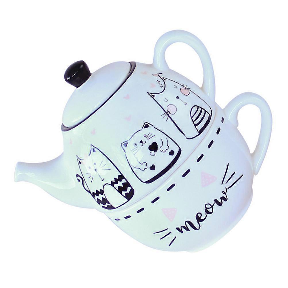 Teapot Set With Cups Safe Healthy Material Personal Gatherings Home Use 1Set