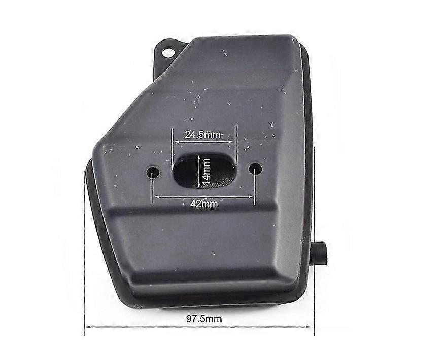 Stihl Stihl Σιγαστήρας Fs400 450 480 Χλοοκοπτική μηχανή 4128-140-0601 Αξεσουάρ σιγαστήρα Edition0722