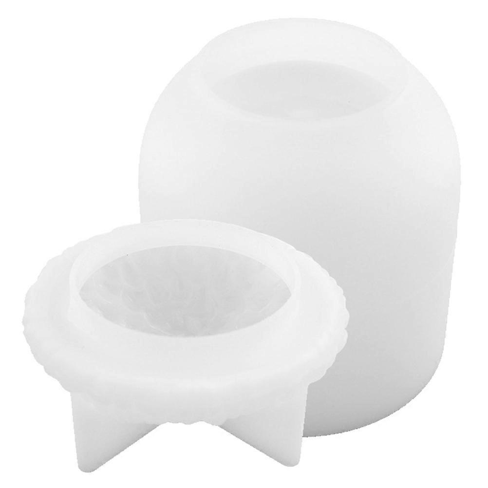 Storage Jar Molds Epoxy Resin Compatible Multi Purpose Silicone Making Mold For Beginners 1Pack