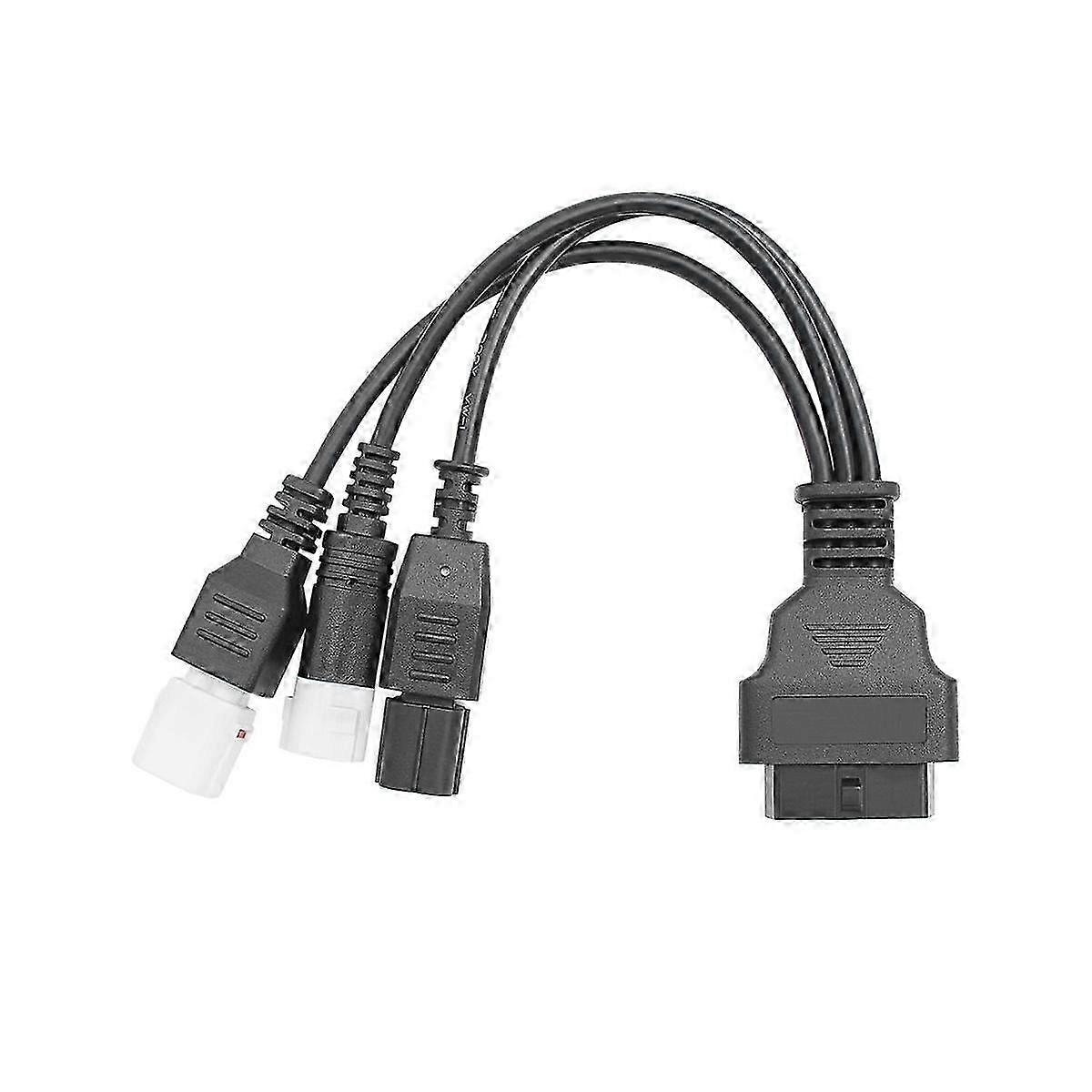 ヤマハホンダオートバイ用OBD2 3-in-1プラグケーブル-3ピン4ピン6ピンCanbusアダプター