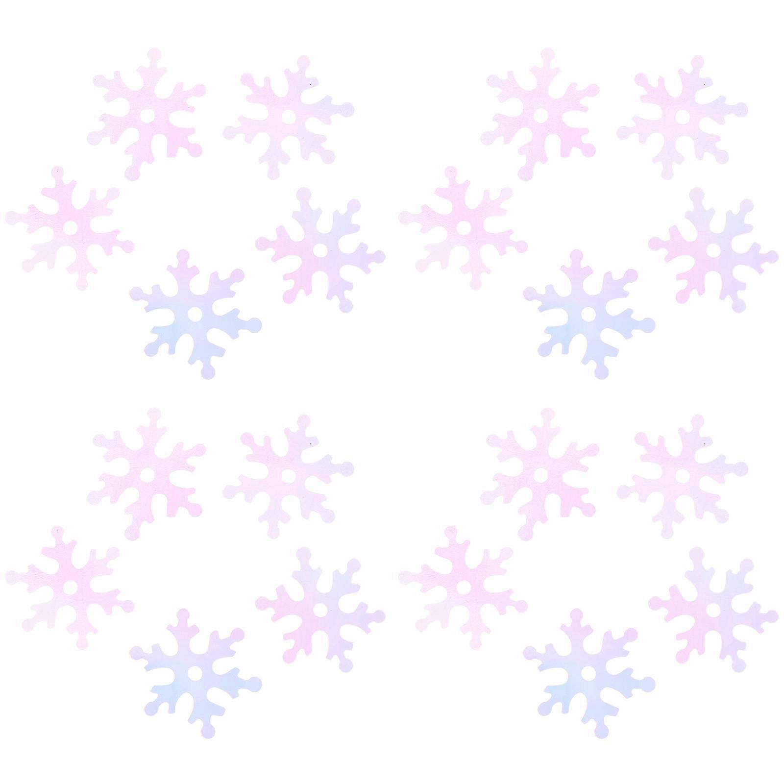 Confetti For Table Snowflake Confetti Safe Material Creative Design Diy Projects 48 Pieces