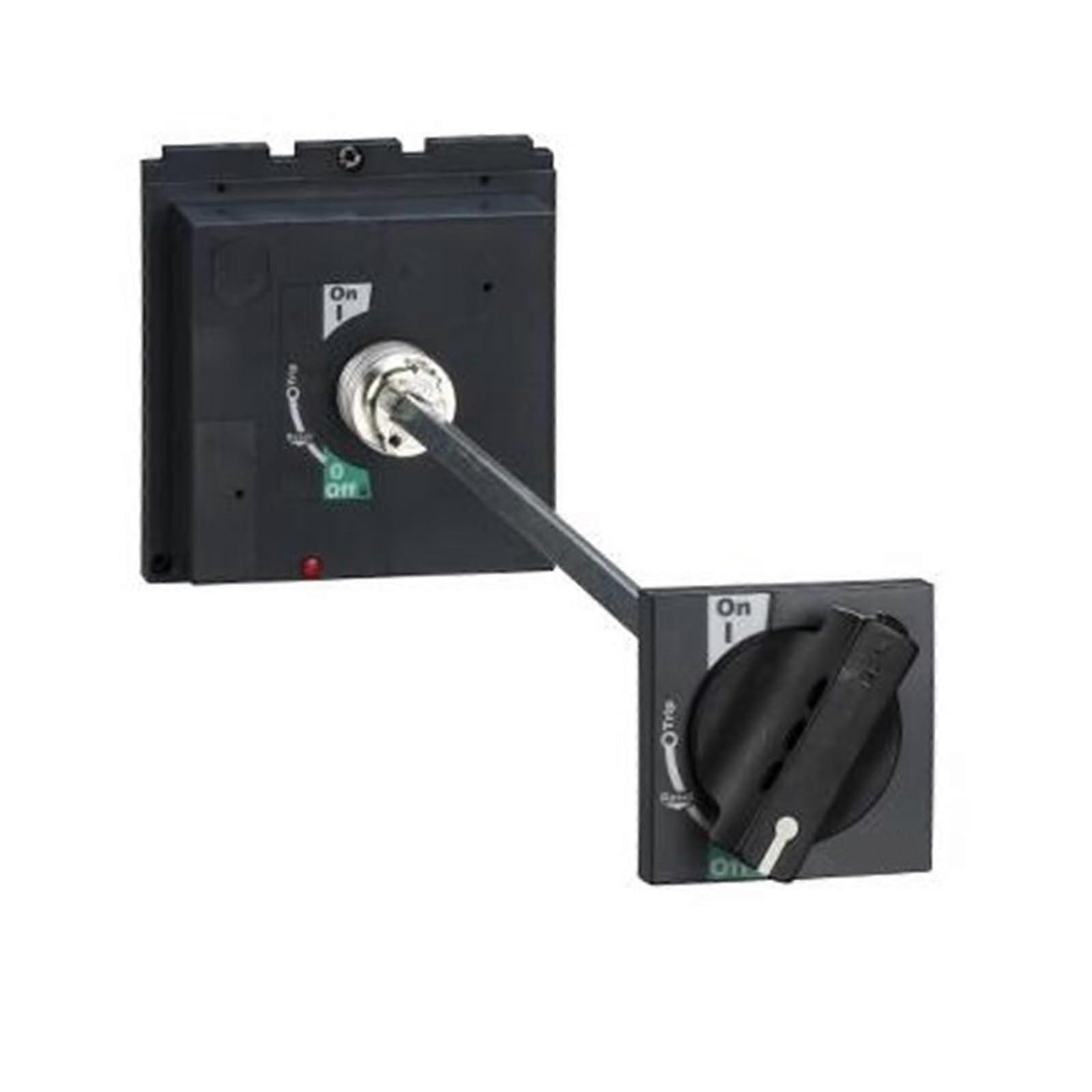 LV432598 Extended rotary handle, compact NSX 400/630, PowerPact Multistandard L, EasyPact CVS 400/630, black standard handle