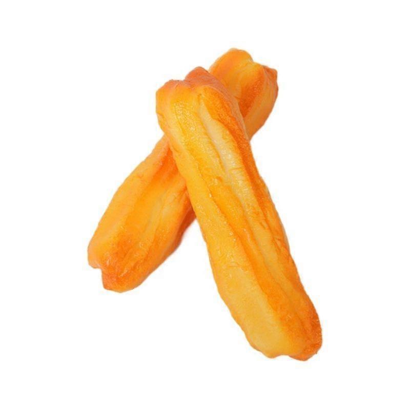 2pcs Realistic Fried Food Model Artificial Chinese Food Display Props Simulation Bread Toy For Photography Props Breakfast Shop Decoration
