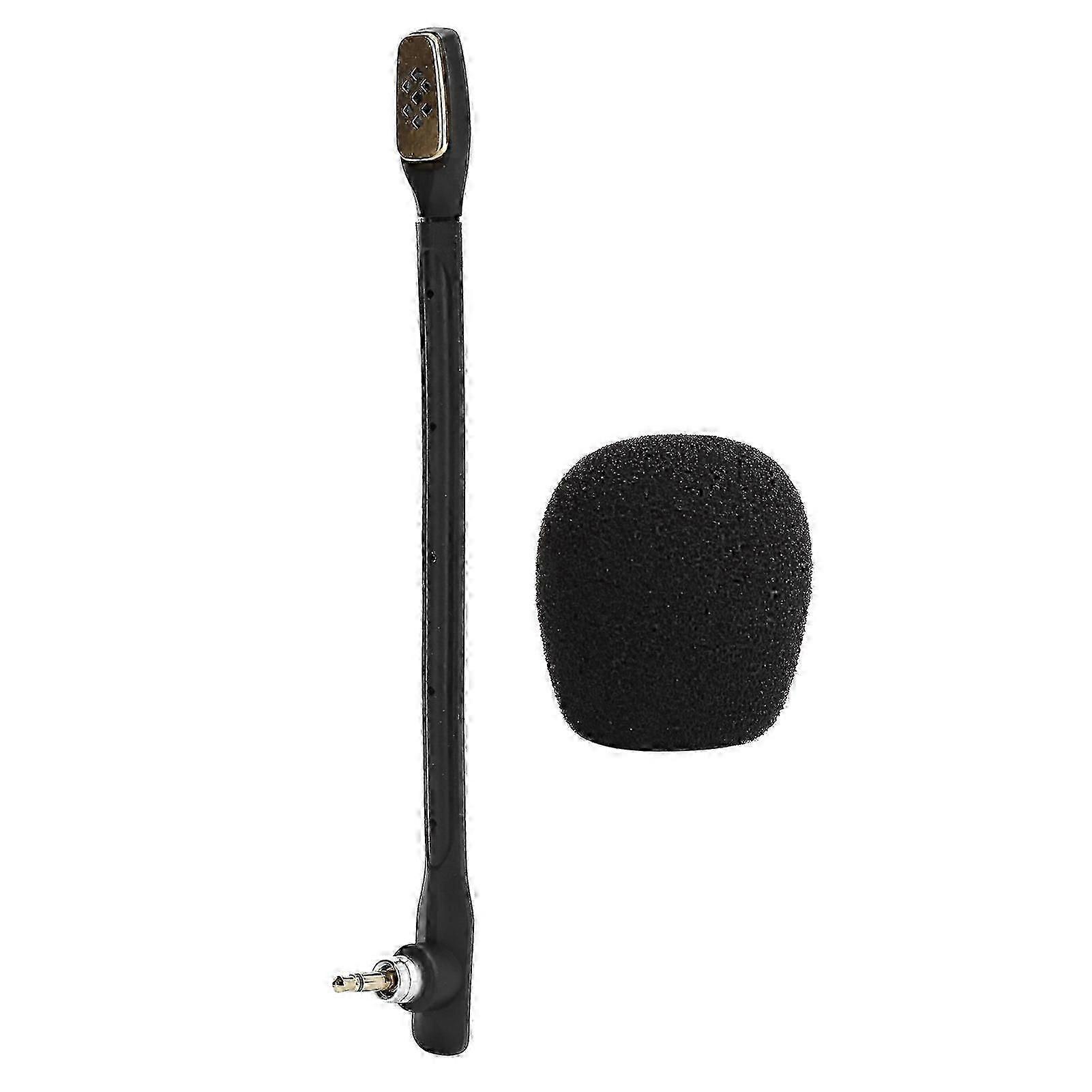 Microphone For Gamers, Replacement Detachable Mic, High-Quality Gold-Plated Jack, Compatible With Astro A40 Tr, Equipped With Sponge Cover For