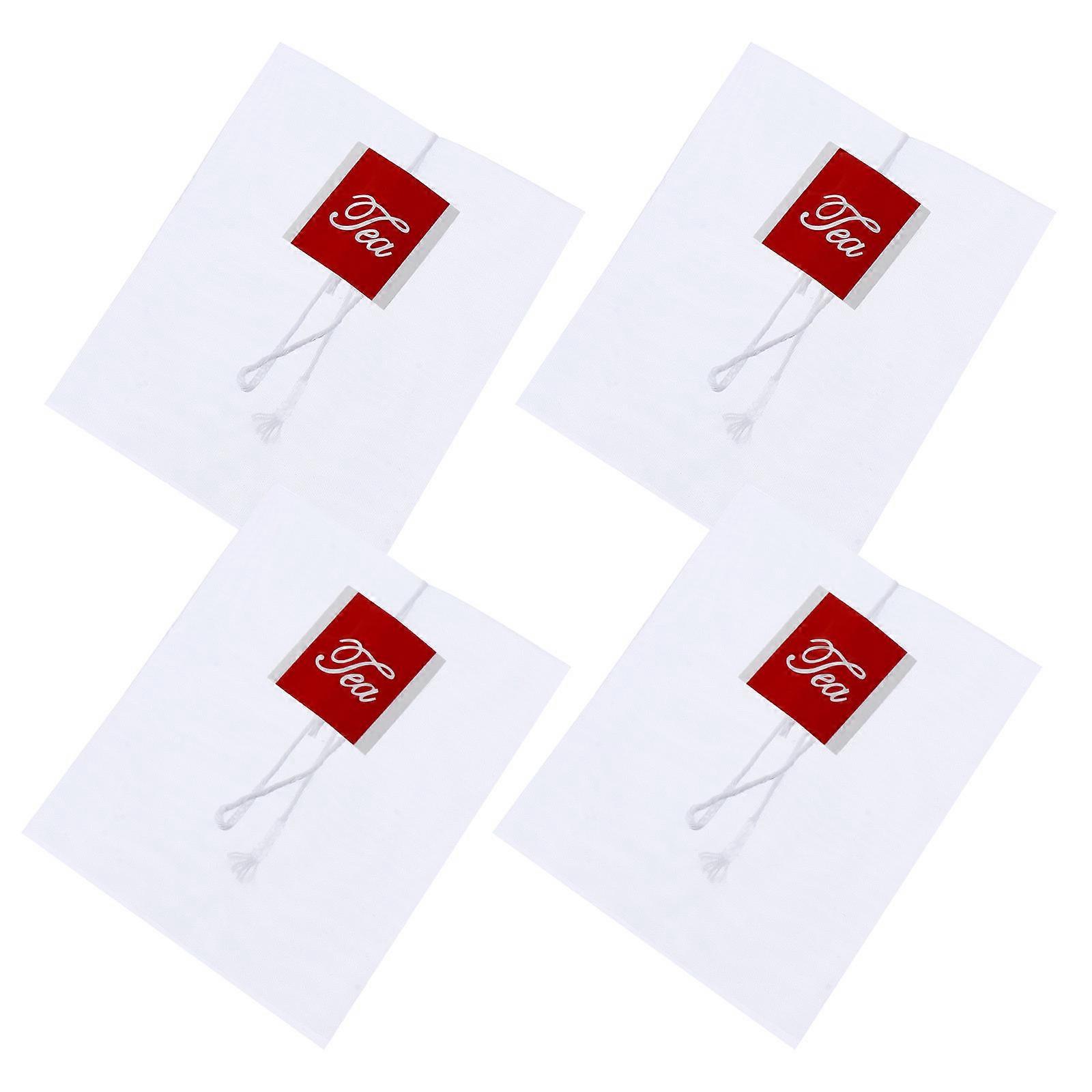 100PCS Drawstring Seal Filter Tea Bags Empty Bags for Loose Tea and