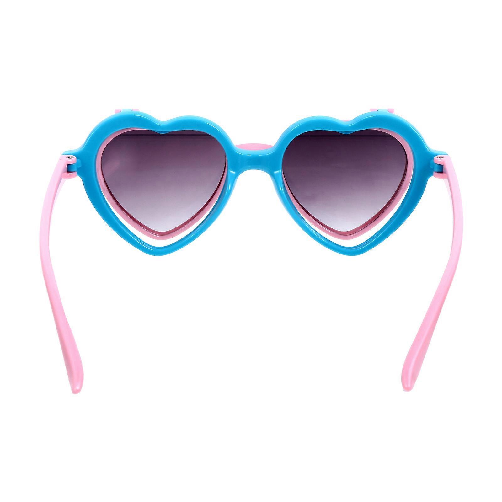 Adorable Shaped Sunglasses for Boys – Lightweight, Comfortable UV Protection, Blue Frame Design Perfect for Parties and Costumes