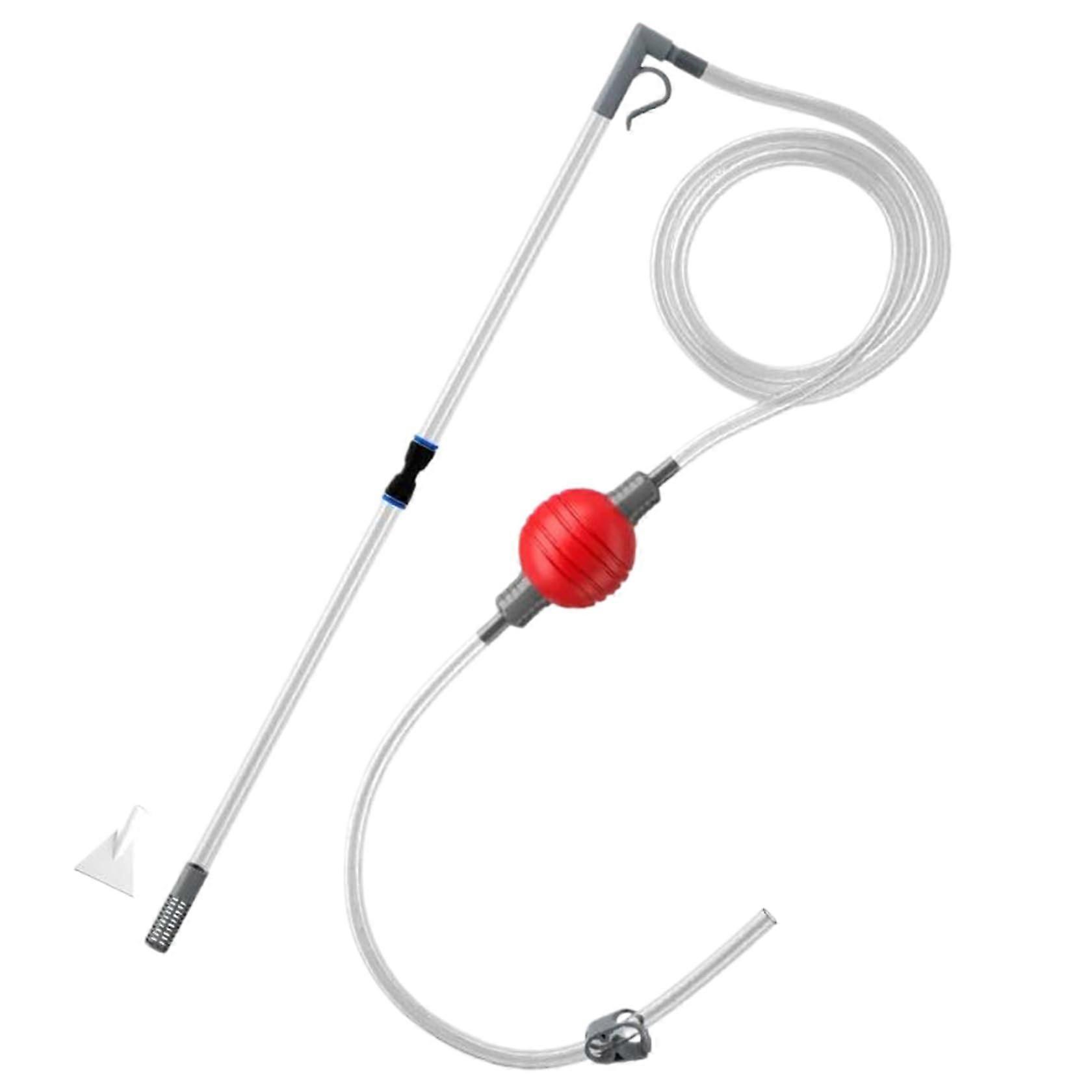 Aquarium Siphon, Flexible Manual Siphon Pump for Cleaning and Changing Water