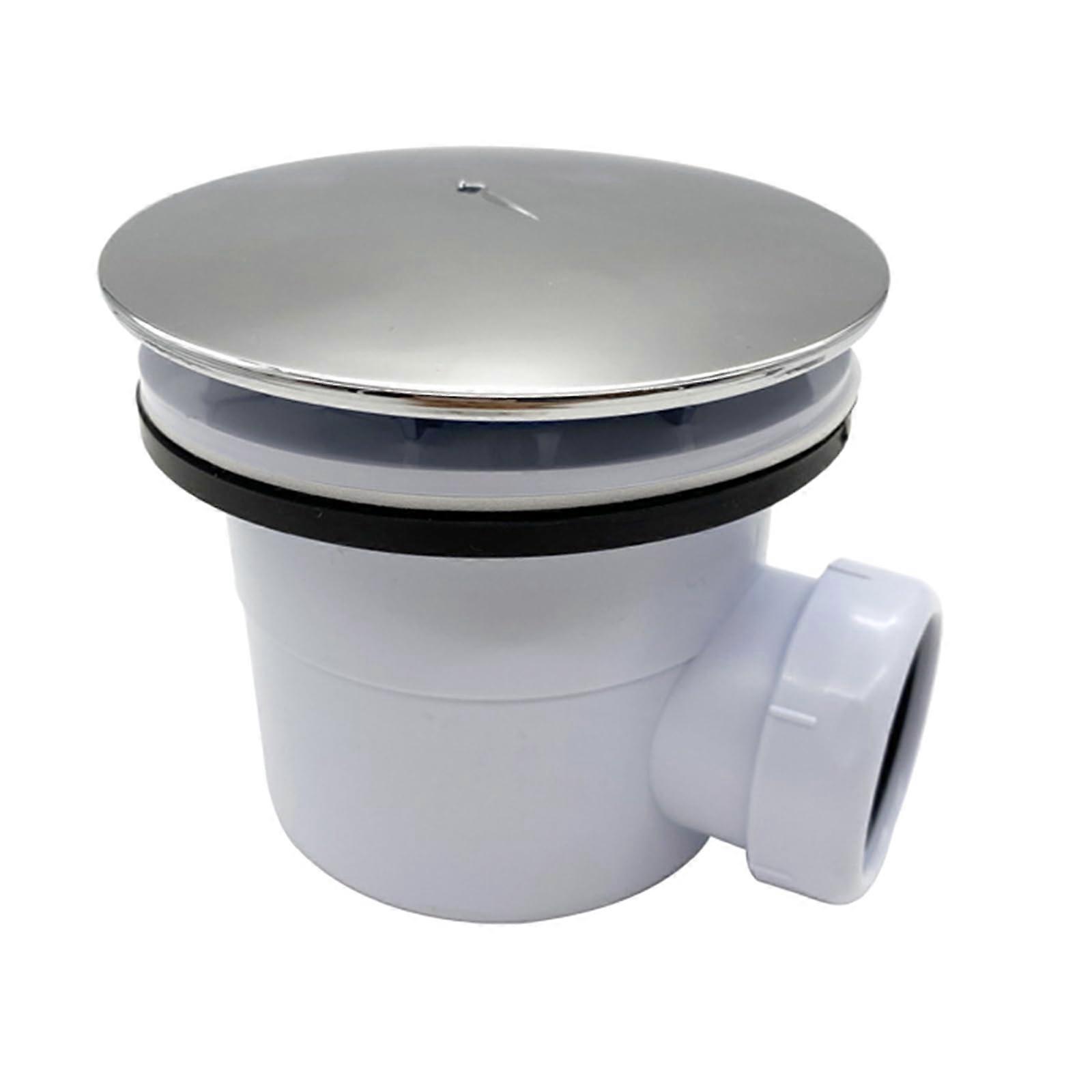 Langlebiger Plastik Duschblechabfall Durable Plastic Shower Tray Drain Cover 90 Mm 3 Types Easy Install