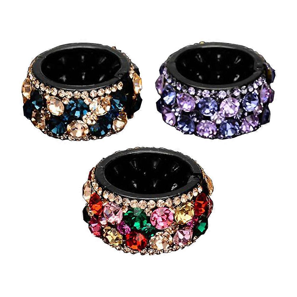 Fashion Crystal Ponytail Holder Clip Hair Barrette for Women's Girls Assorted Color Durable Material Easy Use Daily or Party L Size