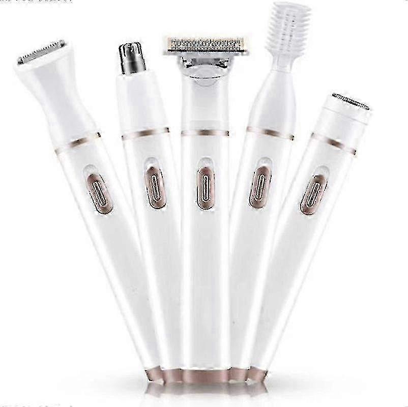 Epilator Women's Epilator, Face Epilator, Intimate Area Shaver, 5-in-1