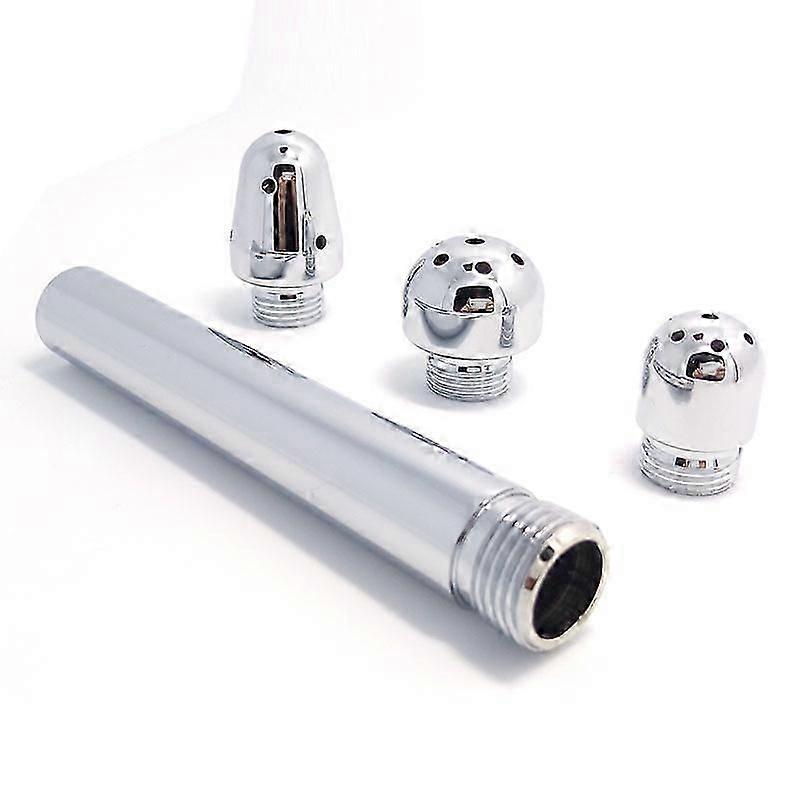 Handheld Aluminum Bidet Shower with 3 Adjustable Heads for Hygiene