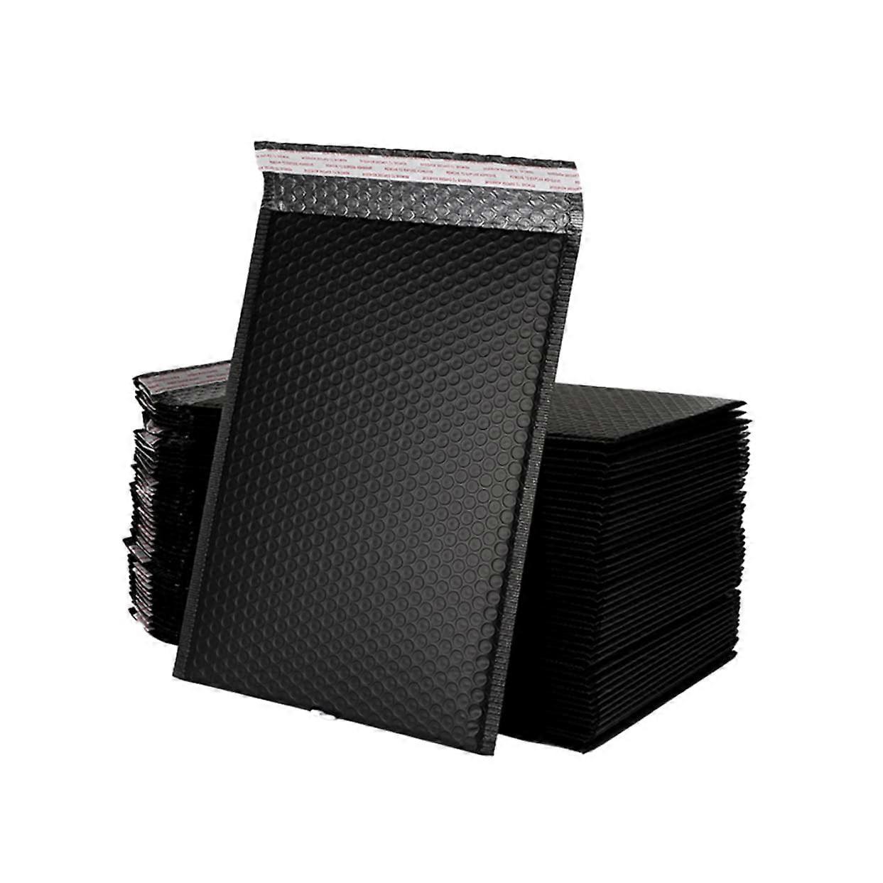 25pcs Black Bubble Mailers Shockproof Waterproof Padded Bags for  and Storage