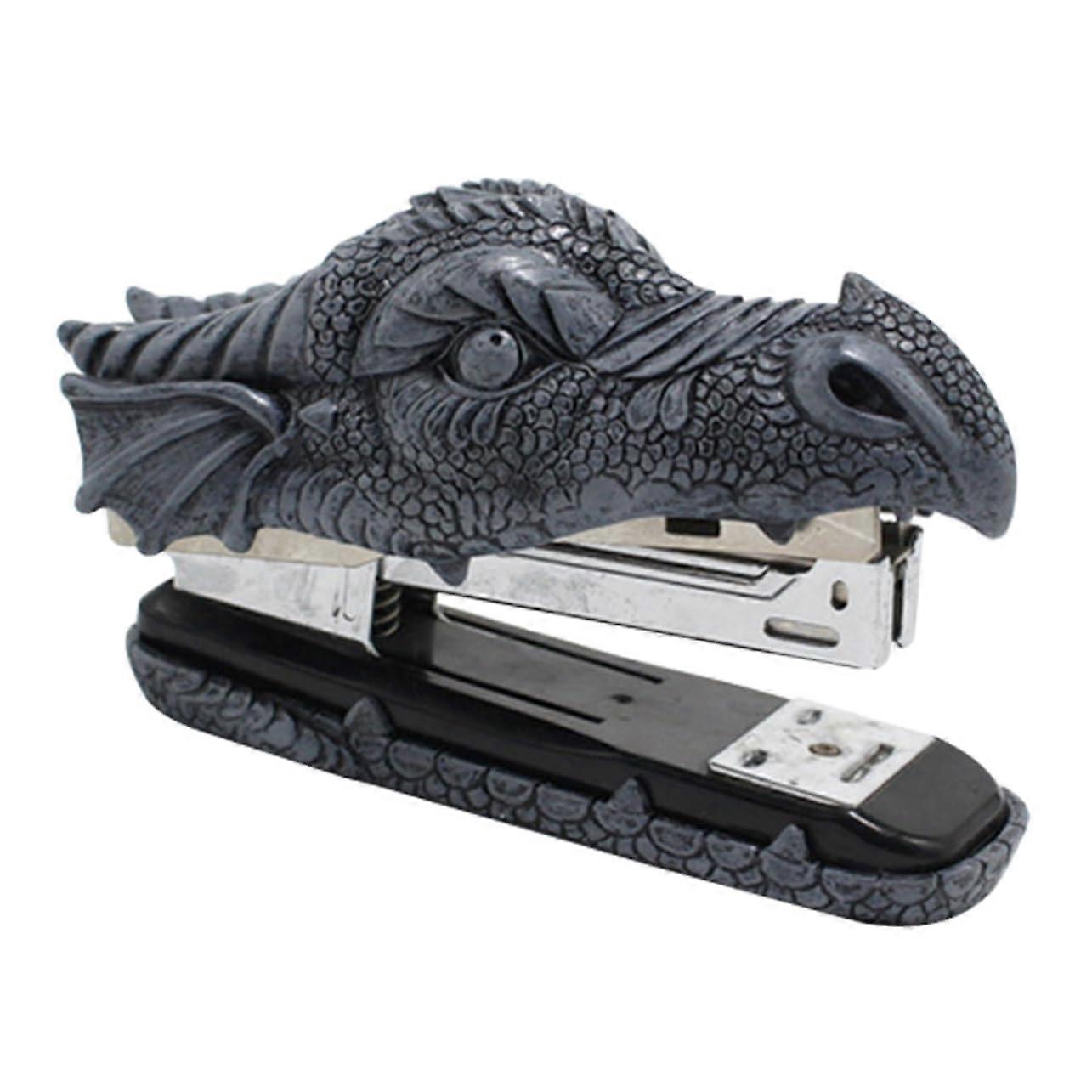 Decorative Resin Crocodile Stapler For Office And Home, Funny Desk Decor, Durable And Sturdy, For Students And Teachers