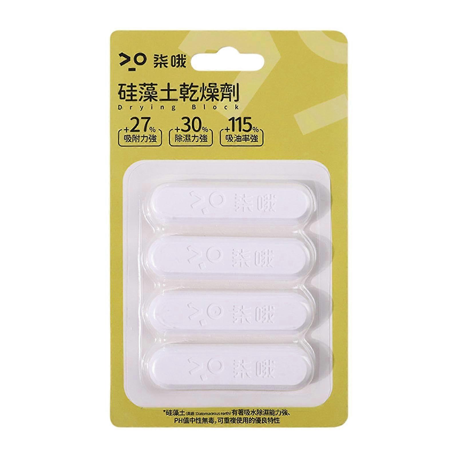 Diatom Drying Stick Moisture Absorber for Food Spices Jewelry Electronics Reusable Dry Strip with High Absorption Capacity