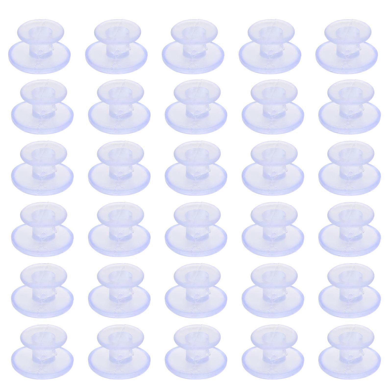 300Set Practical Shoes Buckles Durable Plastic Buttons For Art Craft Embellishment DIY Projects
