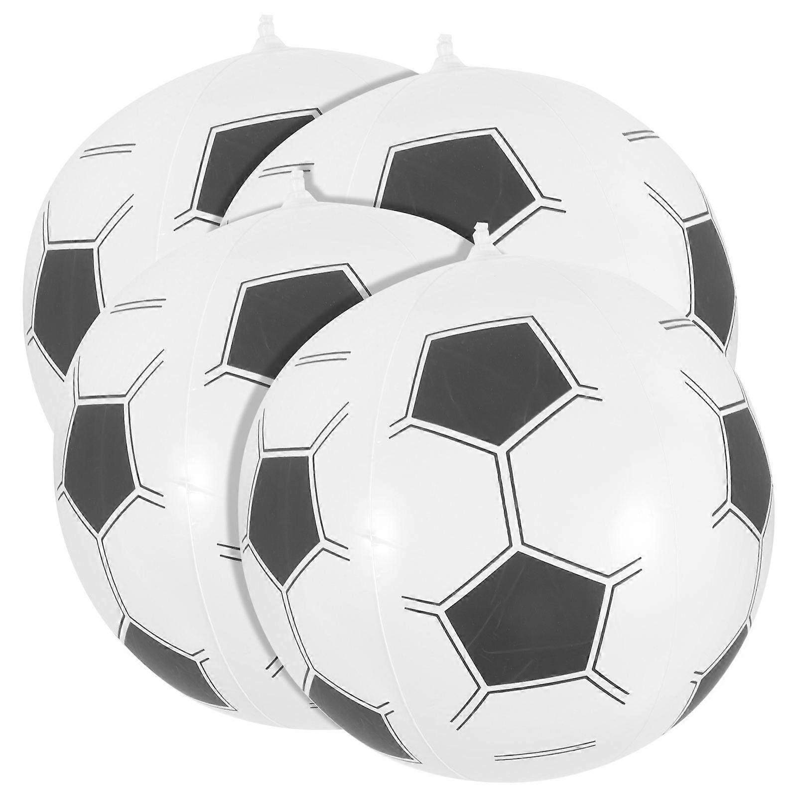 4pcs Inflatable Beach Balls for Indoor Outdoor Fun – Perfect for Pool Parties, Summer Activities, and Beach Games