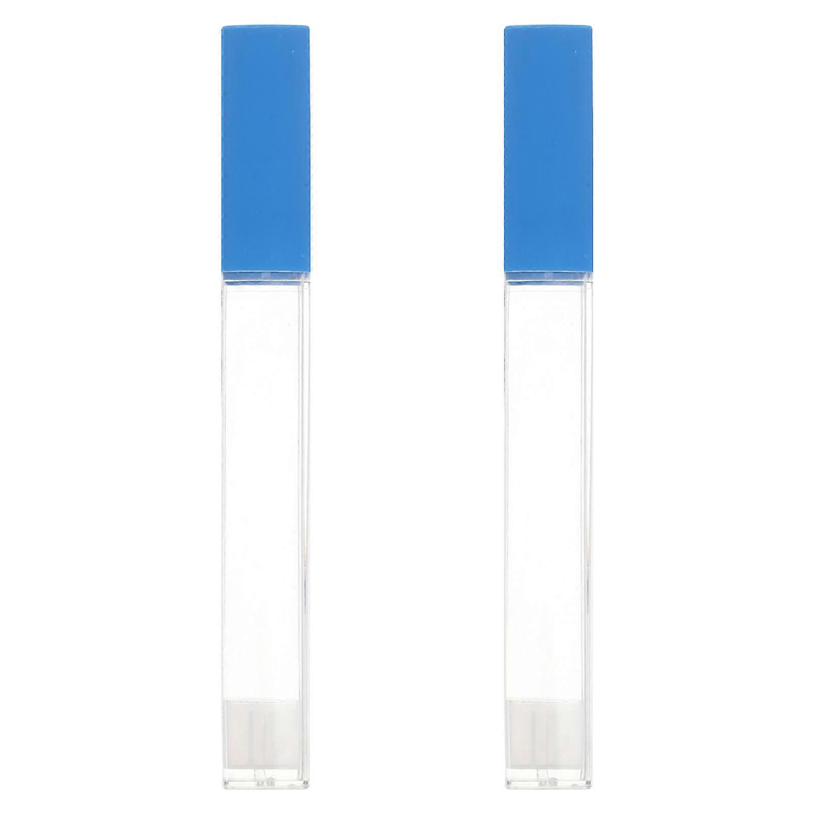 2pcs Thermometer Protection Tubes for Safe Storage and Convenient Carrying of Thermometers and Acupuncture Tools
