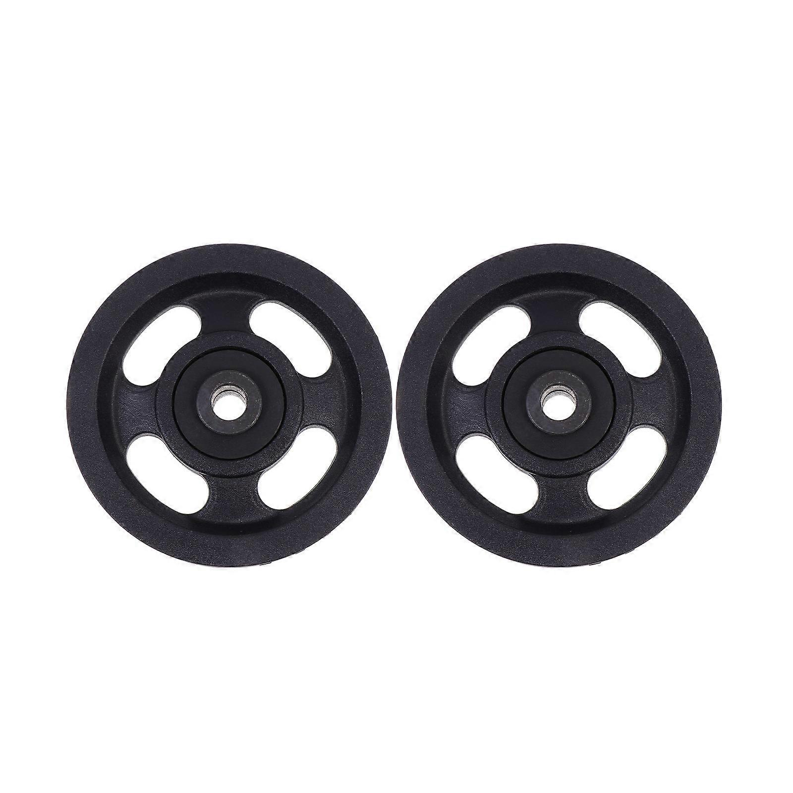 Here's a refined and professional product description based on your input:

 

**2pcs Gym Replacement Accessories – Durable Pulley Wheels with Iron