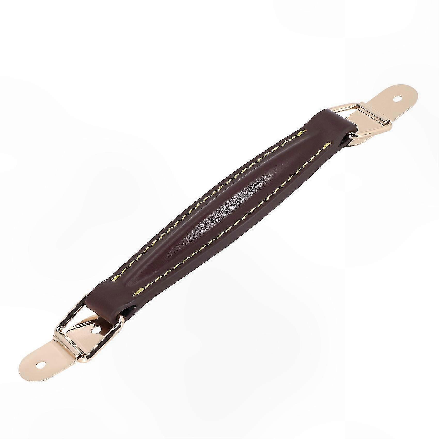 Brown Leather Handle Strap for Guitar Amplifier Speaker Cabinet