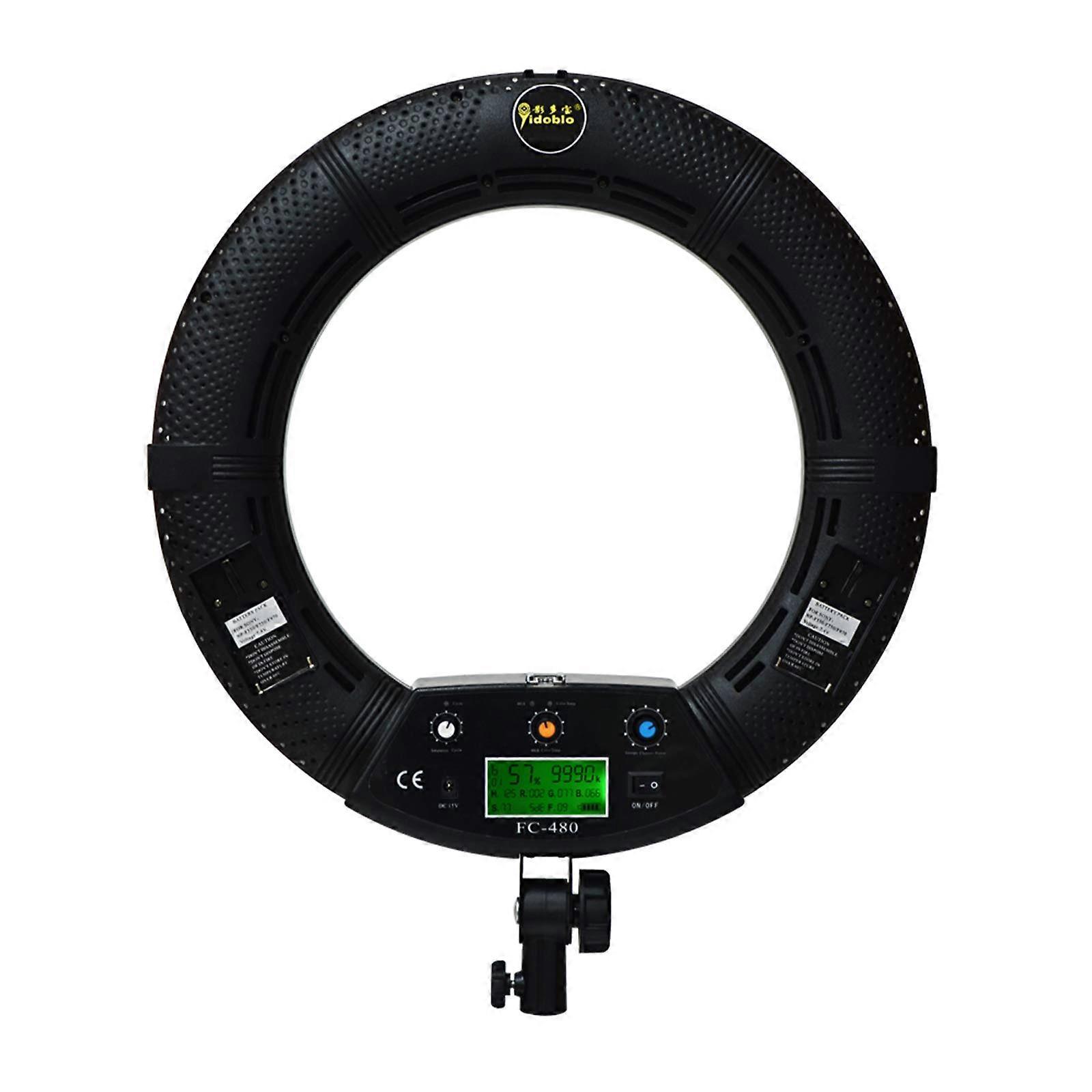18 Inch LED Ring Light with Remote Kit Dimmable RGBW Colours
