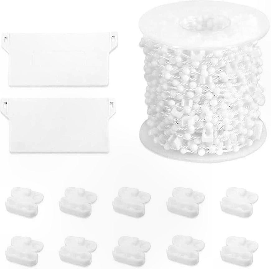 Replacement Kit for Vertical Blinds, 127mm Slat Chain Connectors, Low Weight Accessory Set