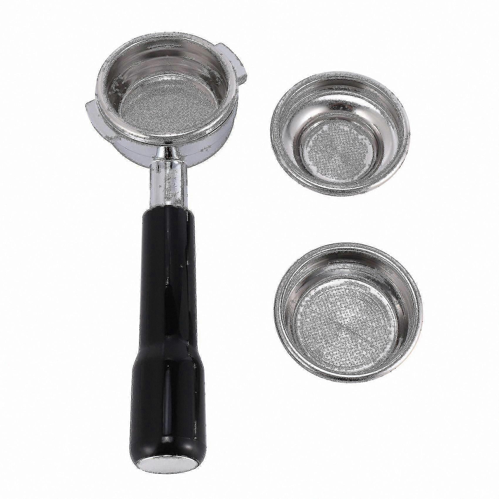 58mm Dual S Filter Basket for Espresso Machines with Single and Double Options