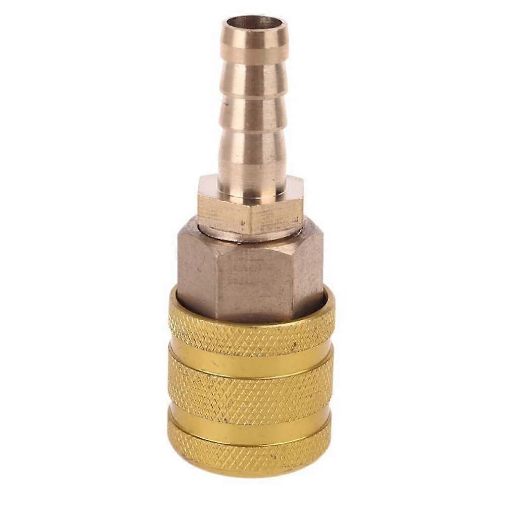 Tyre Inflator Chuck, Air Chuck, Car Tyre Valve Plug, Tyre Valve Inflatable Connection, 6 mm Brass Tyre Inflator Chuck, Compressor Accessories 6MM.